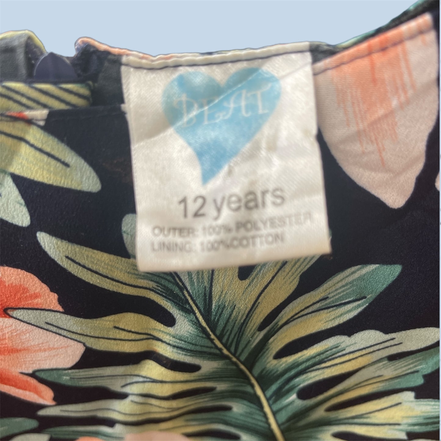 Besti Floral Sleeveless Dress (12 Years)