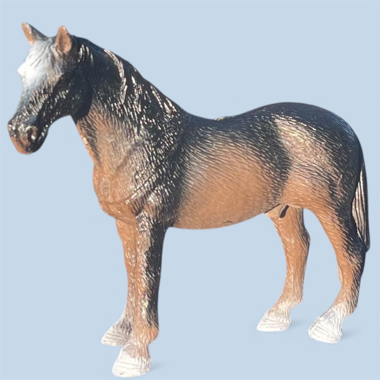 Set of 9 Realistic Horse Figurines – Mixed Breeds & Colours