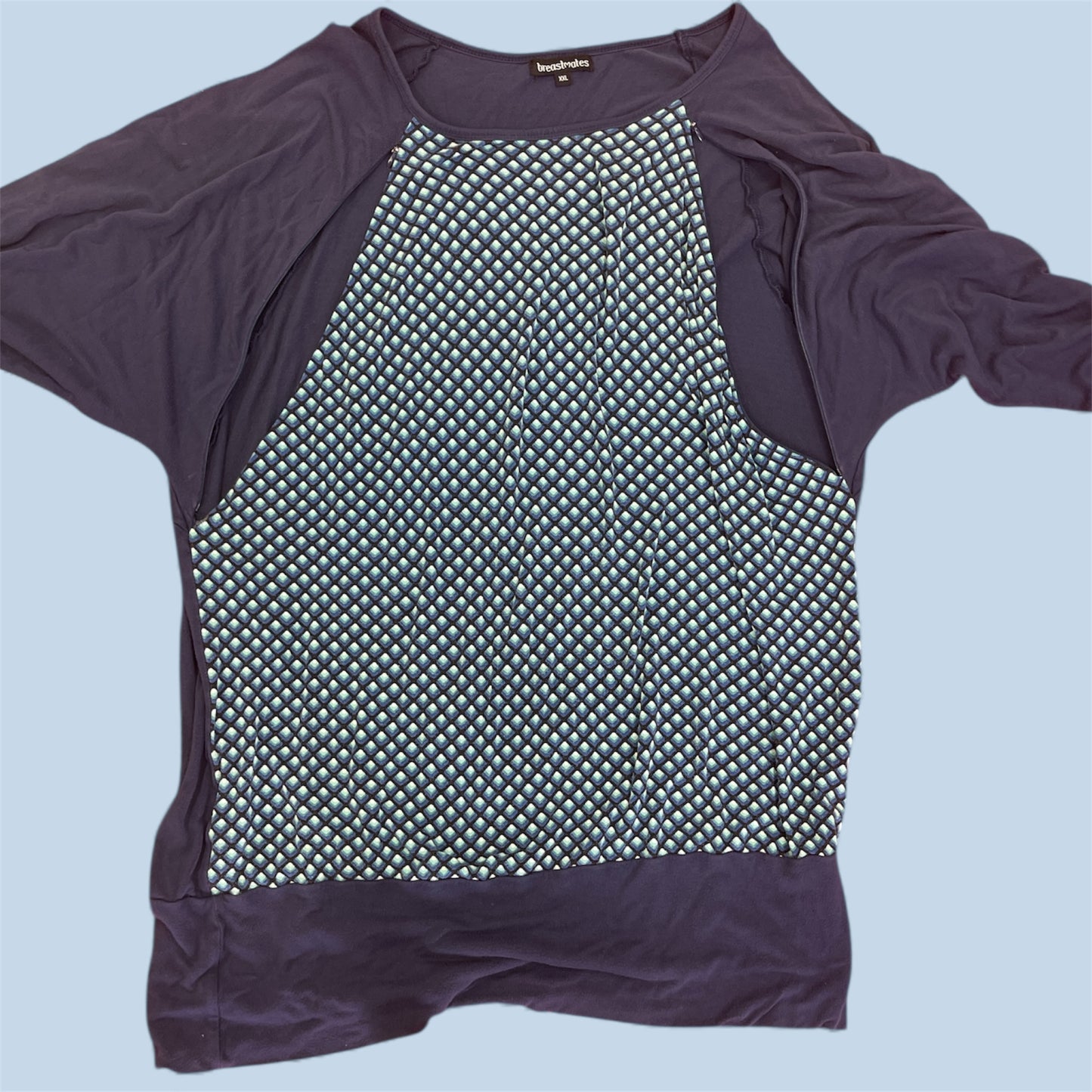Breastmates Patterned Front Top – XL