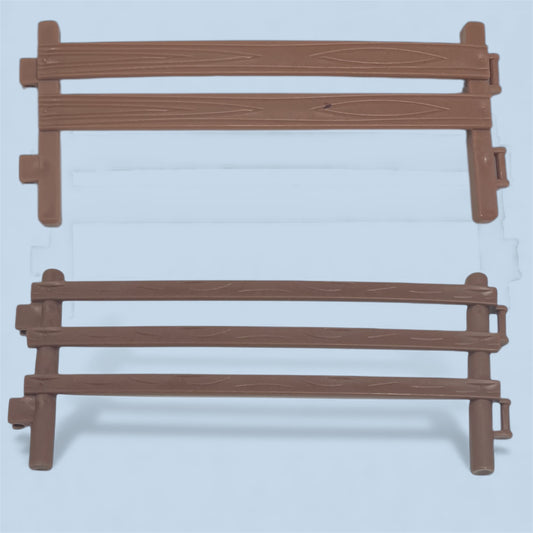 Set of 9 Toy Farm Fences- Snap-Together Pen