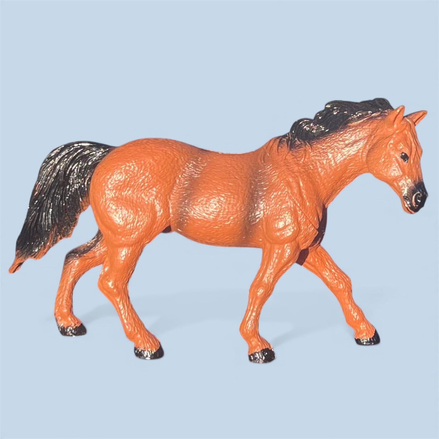 Set of 9 Realistic Horse Figurines – Mixed Breeds & Colours