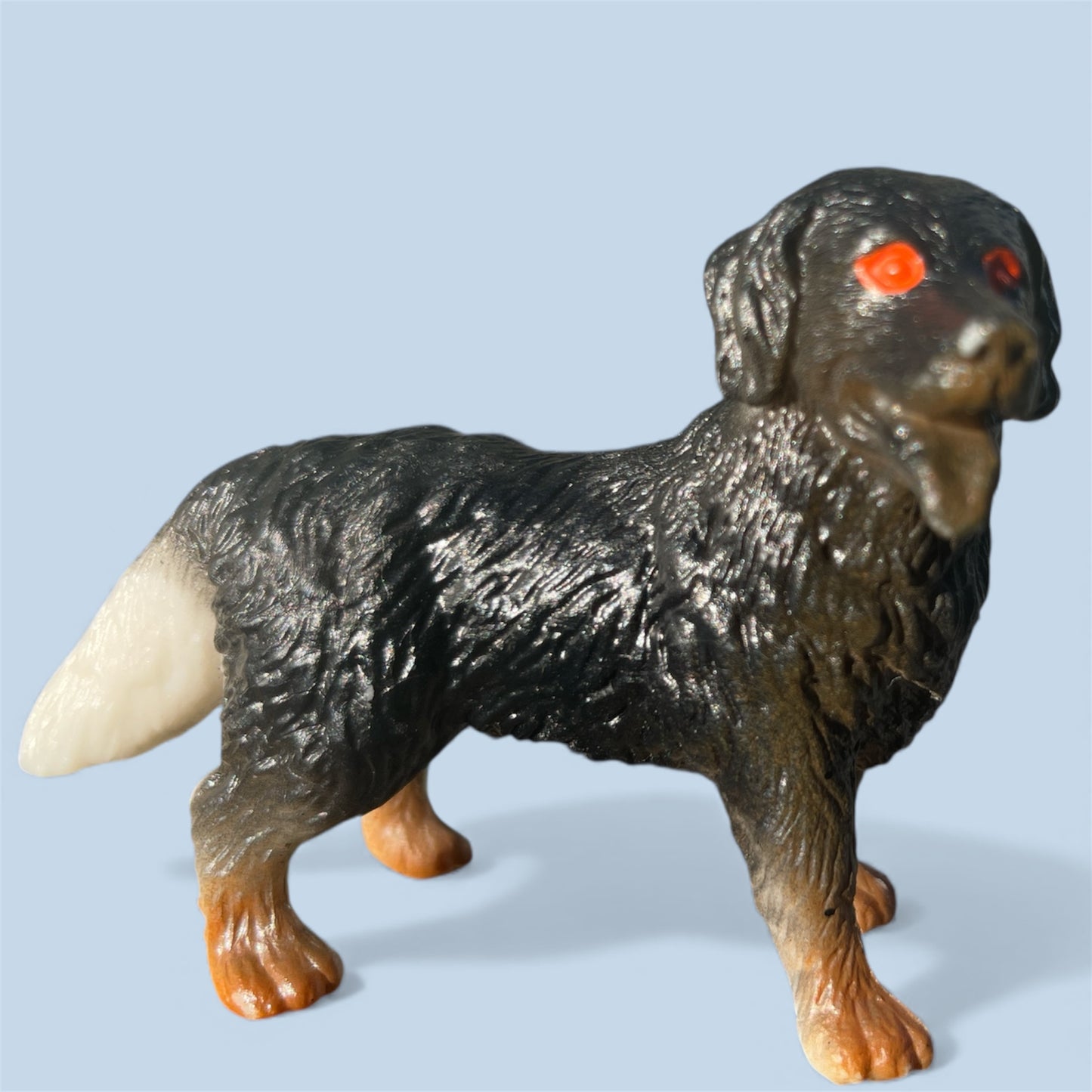 Set of 5 Small Realistic Dog Figurines (Mixed Breeds)