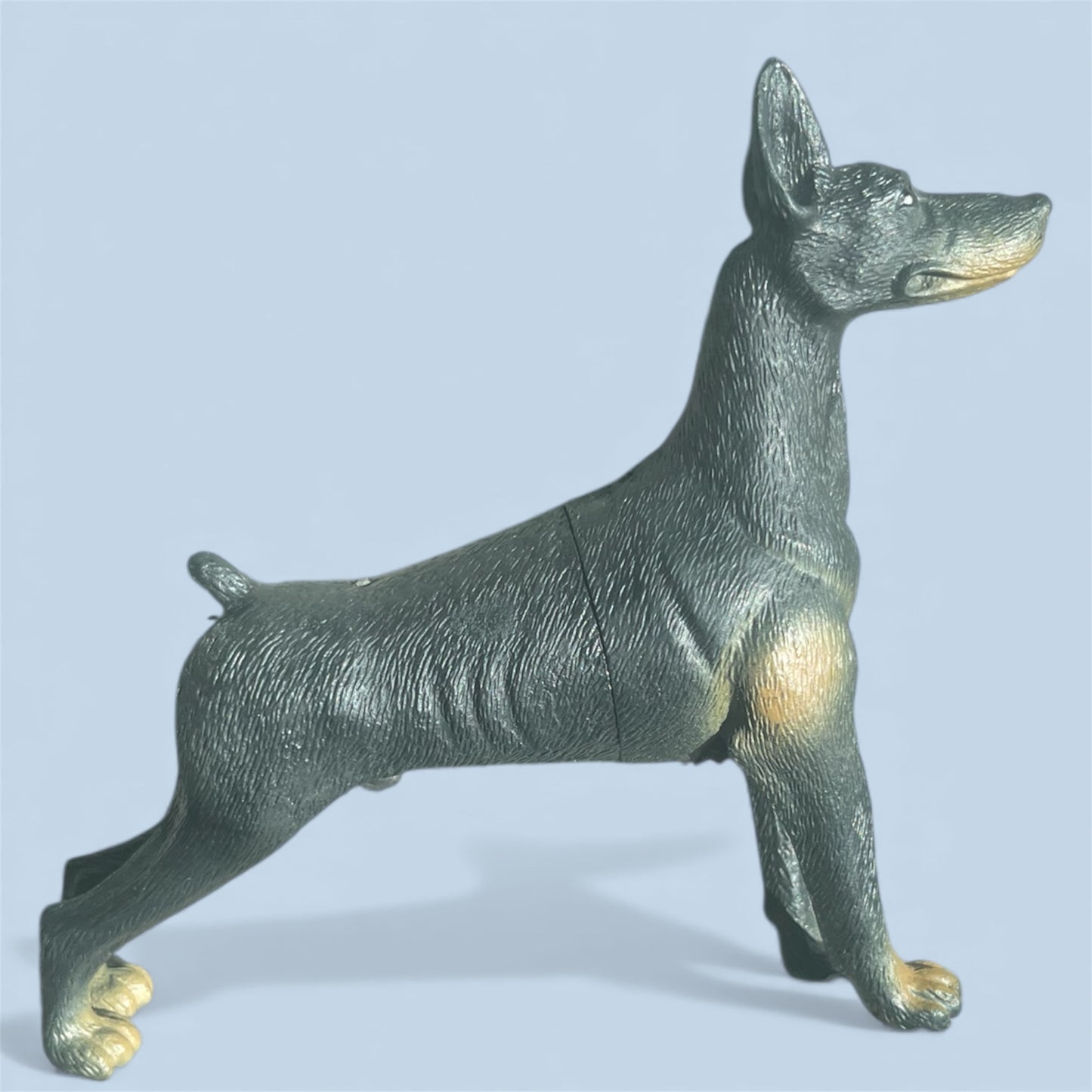 Set of 5 large Realistic Dog Figurines (Mixed Breeds)